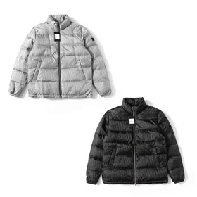 DIOR Dior down jacket letter logo full print zipper-4330