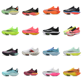 Nike Air Zoom Alphafly Next% 2 comfortable breathable low-top carbon plate marathon long-distance running racing running shoes for men and women-2677  
