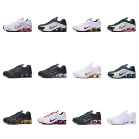 Nike Shox R4 Air Column Sports Low Top Casual City Commuter Running Shoes Unisex-2680  