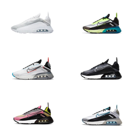 Nike Air Max 2090 Retro Cicada Wing Air Cushion Breathable Shock Absorption Wear-resistant Low-top Running Shoes for Men and Women-2688  