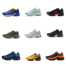 Nike Air Max Plus comfortable, versatile and wear-resistant low-top casual running shoes for men and women-2696  